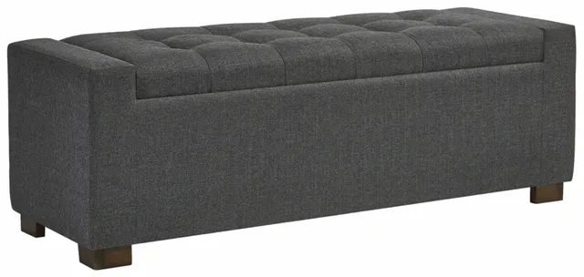 Signature Design by Ashley® Cortwell Gray Storage Bench 1