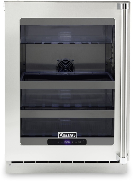 Viking® 24" Stainless Steel Under the Counter Refrigerator