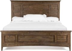 Magnussen® Home Bay Creek Toasted Nutmeg Queen Panel Bed With Storage Rails P35235899