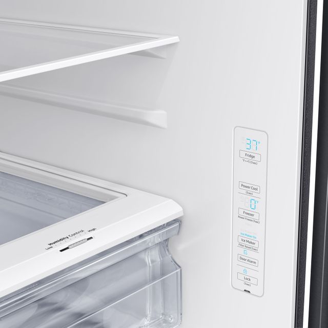 Samsung 28.2 Cu. Ft. Fingerprint Resistant Black Stainless Steel French Door Refrigerator 6