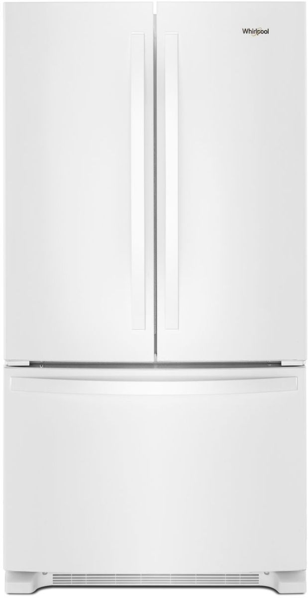 Réfrigérateur à portes françaises de 36 po Whirlpool® de 25.2 pi³ - Blanc *N525