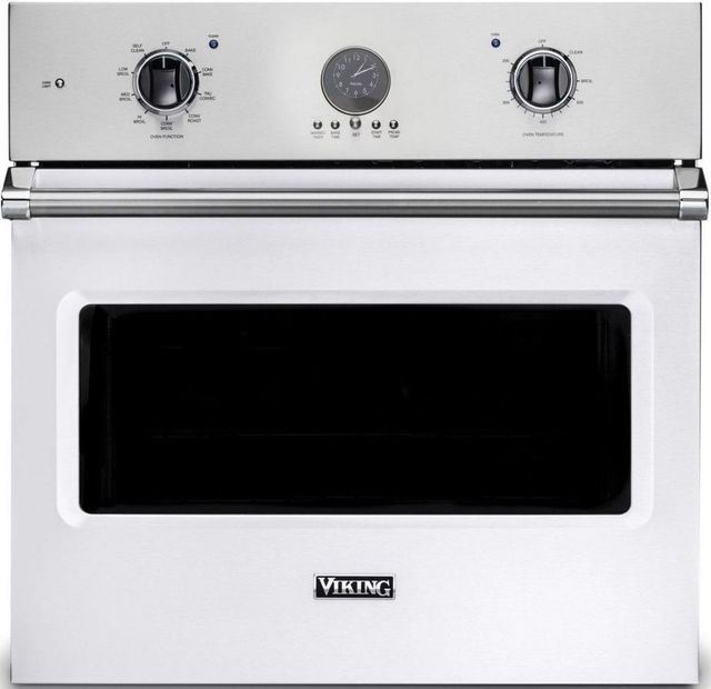 Viking® Professional 5 Series 30" White Electric Built In Single Oven-0