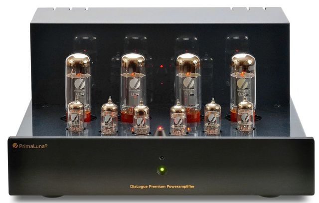 PrimaLuna® DiaLogue Premium Power Amplifier-Black 1