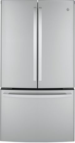 GE® 23.1 Cu. Ft. Fingerprint Resistant Stainless Steel Counter Depth French Door Refrigerator