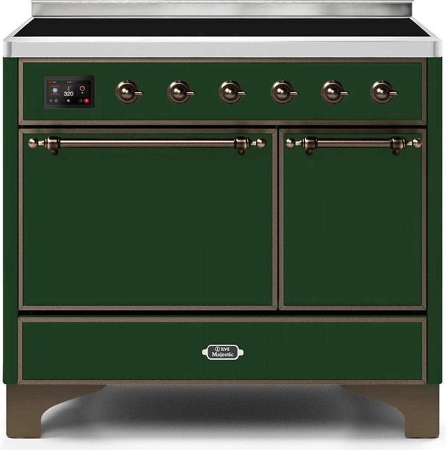 Ilve Majestic Series 40" Stainless Steel Freestanding Electric Range 12