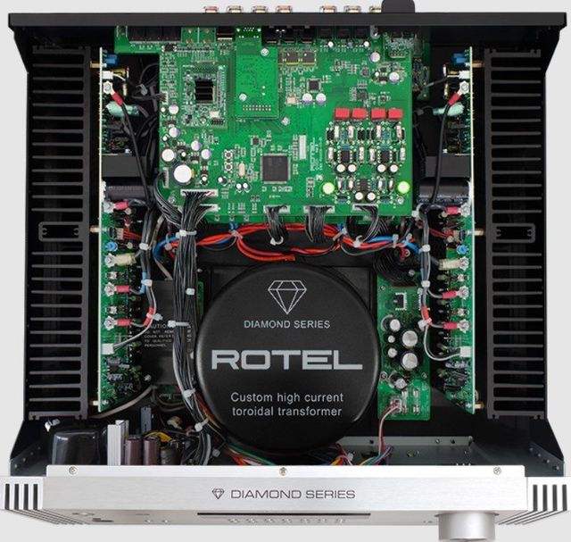 Rotel® 2 Channel Black Integrated Amplifier 10