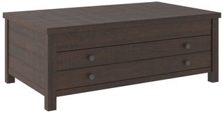 Signature Design by Ashley® Camiburg Warm Brown Rectangle Lift Top Coffee Table