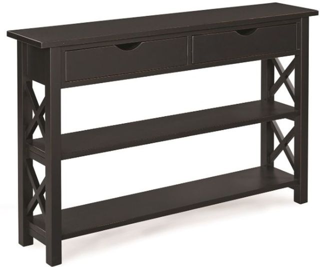 Null Furniture 6618 Black Hall Console