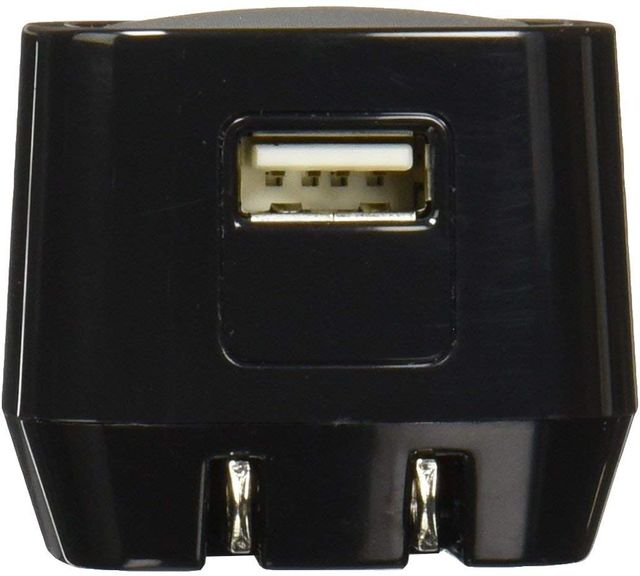 Monster® Single USB Wall Charger-Black/Silver 2