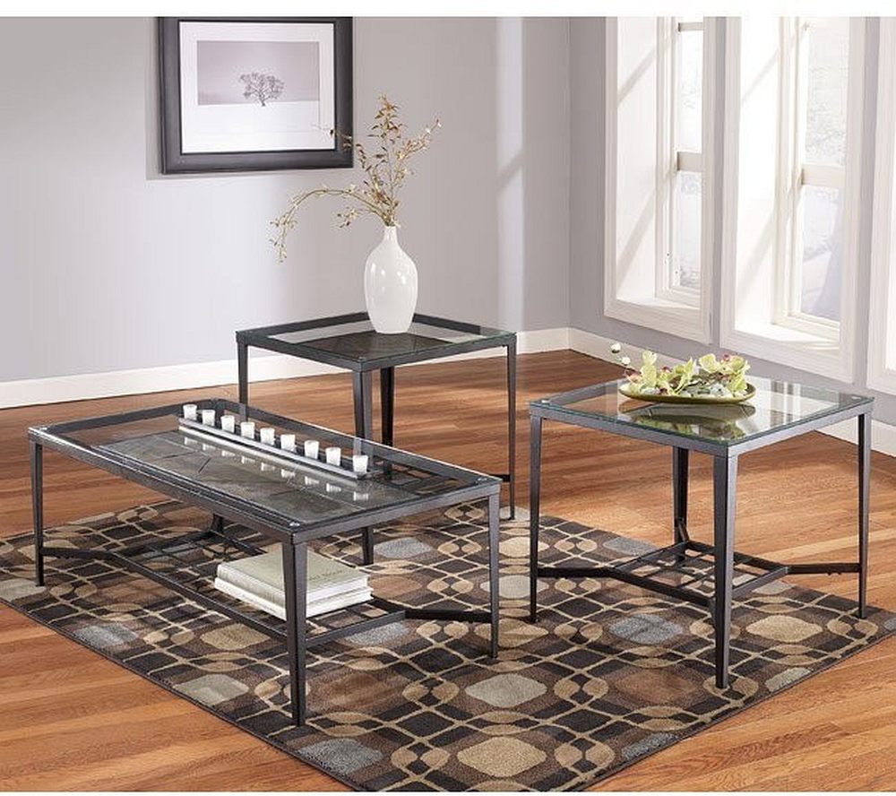 ashley furniture tile coffee table