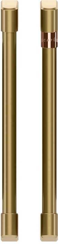 MANTARA B-0060-128-Gold Solid Brass Furniture Door Handles Knurled