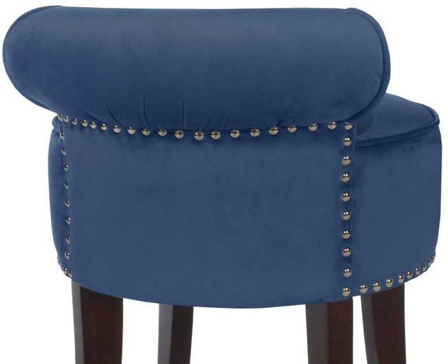 Hillsdale Furniture Lena Blue Vanity Stool-2