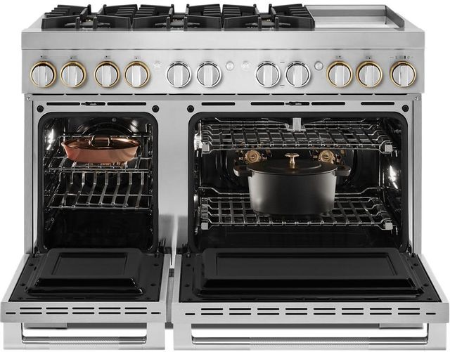 JennAir® RISE™ 48" Stainless Steel Pro Style Dual Fuel Natural Gas Range-2