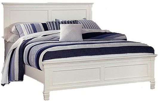New Classic® Home Furnishings Tamarack White California King Bed-0