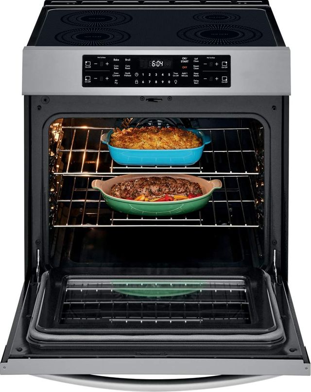 Frigidaire Gallery® 30" Stainless Steel Freestanding Induction Range with Air Fry 4