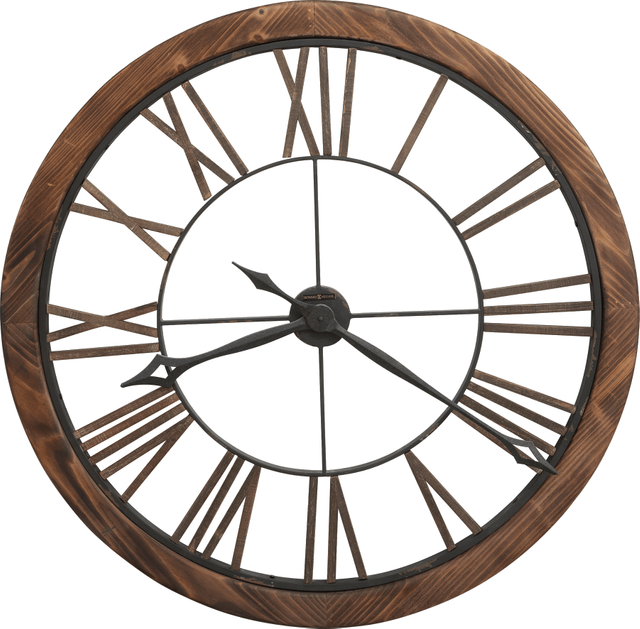Howard Miller® Thatcher Aged Brown Wall Clock