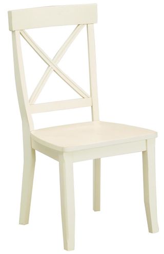homestyles® Warwick Set of 2 Off-White Side Chair 