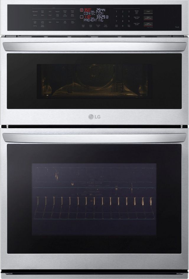 LG 30” PrintProof® Stainless Steel Electric Built In Oven/Microwave Combo-0