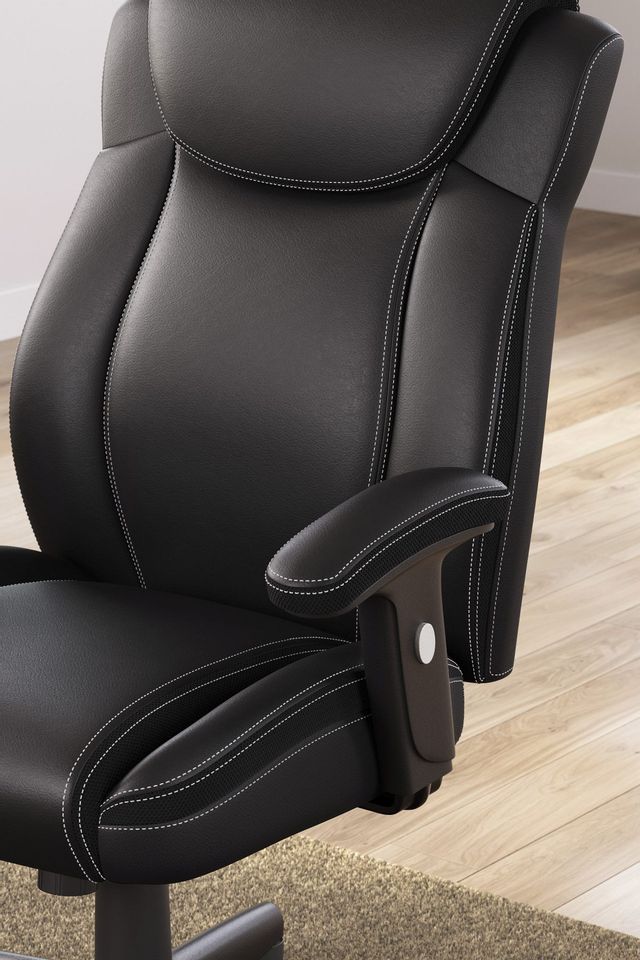 Signature Design by Ashley® Corbindale Black Home Office Swivel Desk Chair-2