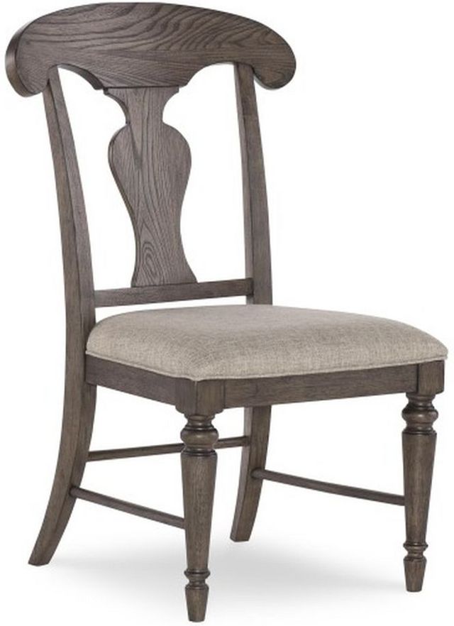 Legacy Classic Brookhaven Rustic Dark Elm Splat Back Side Chair