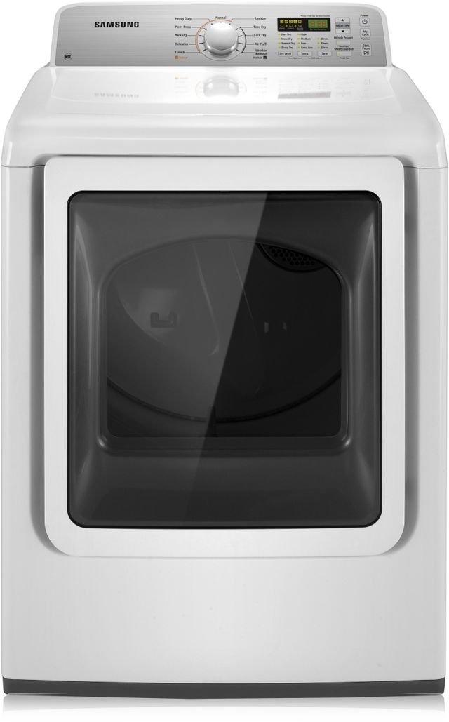 Samsung 7.3 Cu. Ft. White Electric Dryer 0