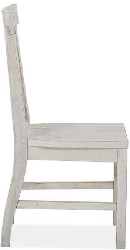 Magnussen® Home Bellamy Alabaster Dining Side Chair 2