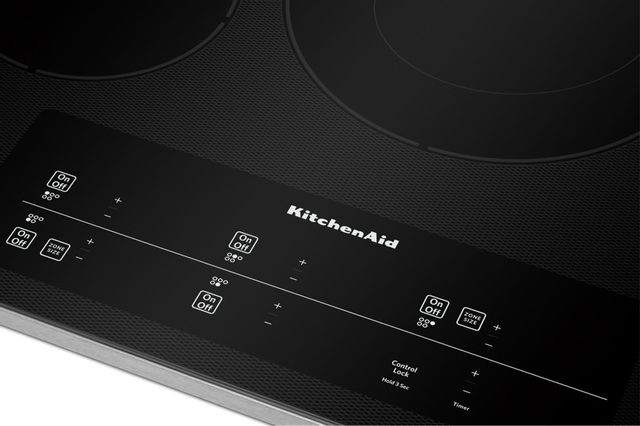KitchenAid® 30" Stainless Steel Electric Cooktop 18