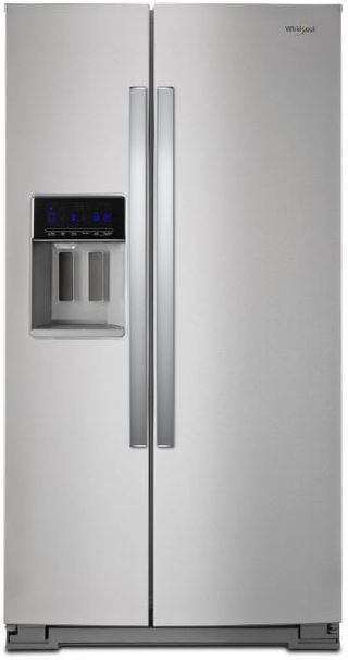 Whirlpool® 28.49 Cu. Ft. Side-by-Side Refrigerator-Fingerprint Resistant Stainless Steel