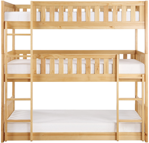 Homelegance® Bartly Natural Pine Twin/Twin Triple Bunk Bed