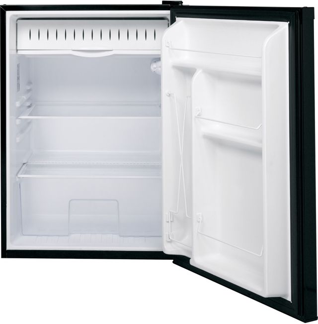 GE® 5.6 Cu. Ft. Black Compact Refrigerator-1