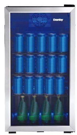 Danby® 3.1 Cu. Ft. Stainless Steel Beverage Center 0
