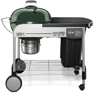 Weber® Performer Series 48" Green Deluxe Charcoal Grill
