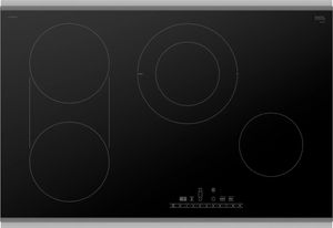 Bosch 800 Series 30 Black/Stainless Steel Electric Cooktop