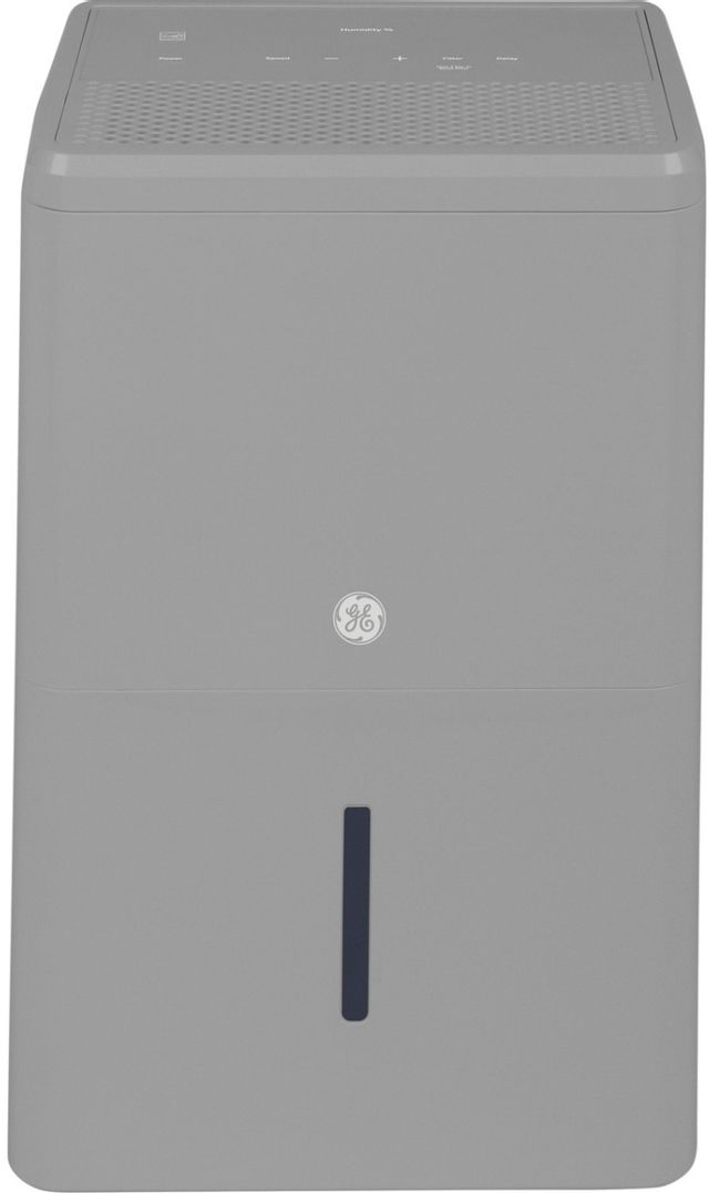GE® 50 Pt. Stratus Grey Portable Dehumidifier-0
