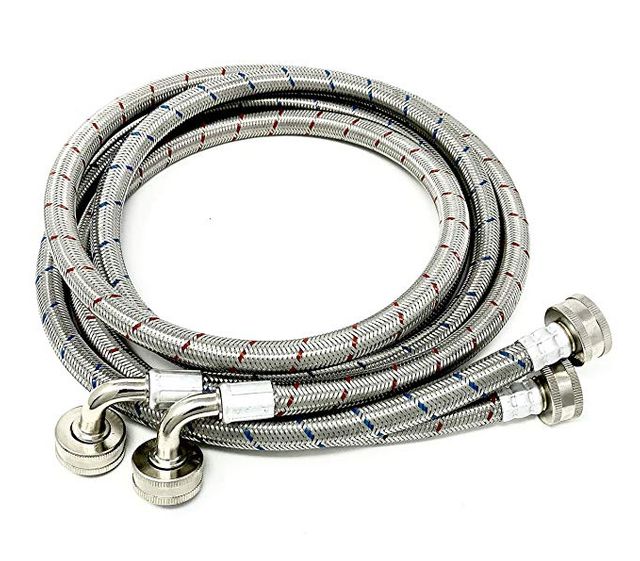 Braided Fill Hoses for Laundry Washers