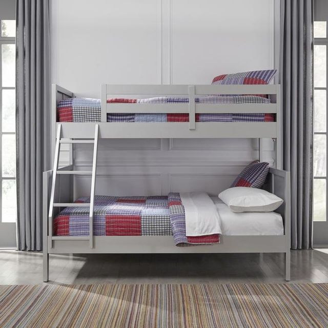 homestyles® Venice Gray Twin/Full Bunk Bed 6