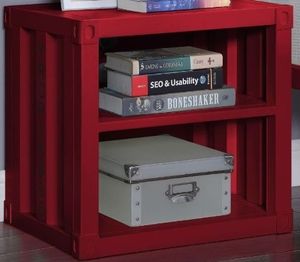 ACME Furniture Cargo Red Youth Nightstand