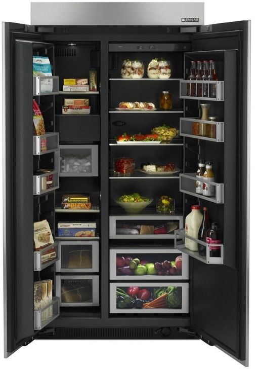 JennAir® 25.6 Cu. Ft. Built-In Side-By-Side Refrigerator-Panel Ready-2