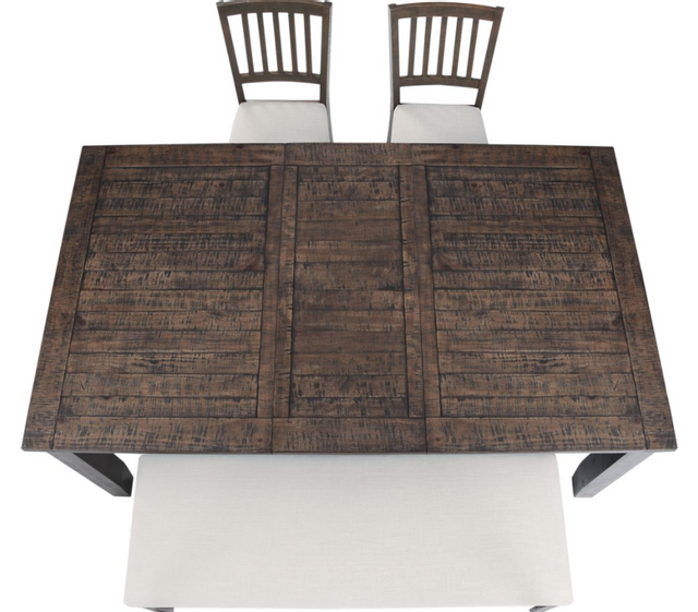 Jofran Inc. Willow Creek Chocolate Brown Extension Counter Table 6