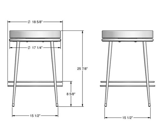 Amisco Customizable Glenn Counter Stool Colders Milwaukee Area