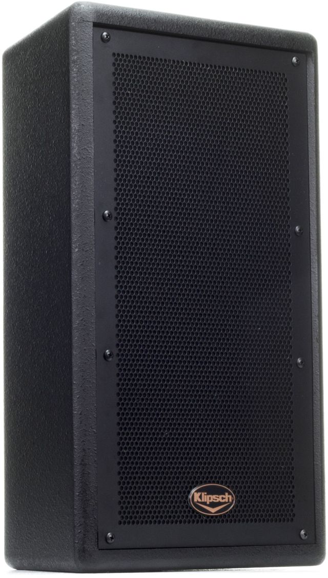 Klipsch® Professional Black KI-102-SMA-II 8" Trapezoidal Loudspeaker 1
