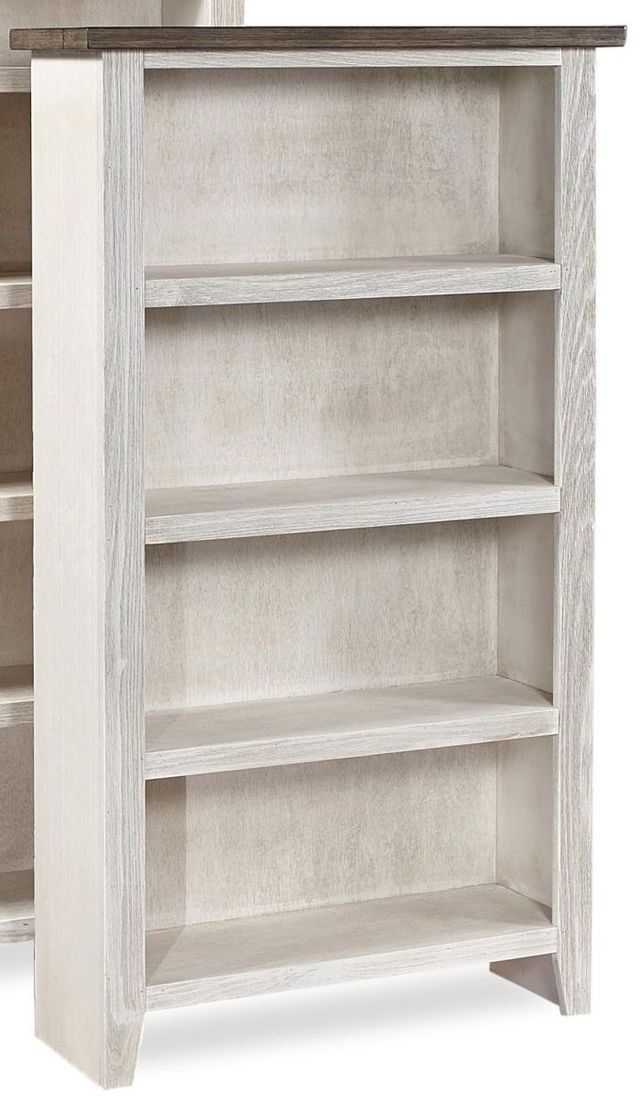 Aspenhome® Eastport Drifted White 74" Bookcase