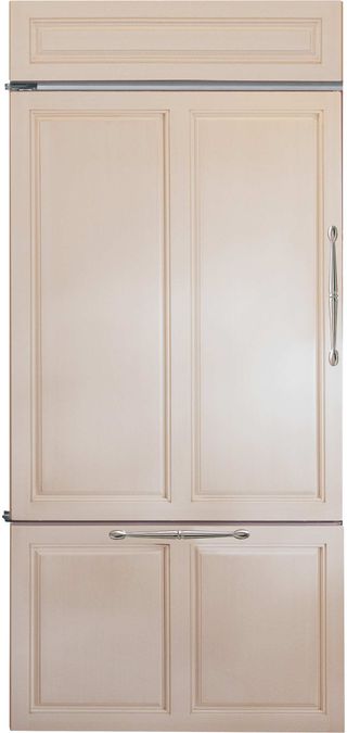 Monogram® 21.3 Cu. Ft. Custom Panel Built In Bottom Freezer Refrigerator