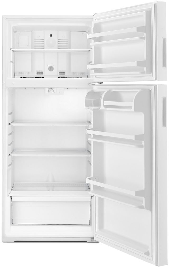 Amana® 16.0 Cu. Ft. White Top Freezer Refrigerator 1