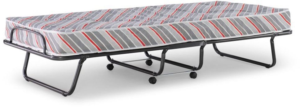 linon torino folding bed with mattress