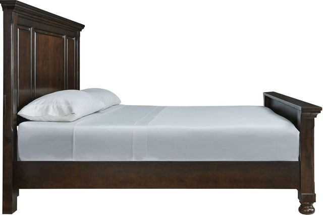 Très grand lit à panneaux de Millennium® by Ashley® Porter - Brun rustique 23