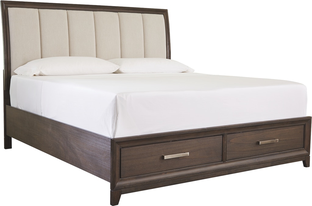 Mill Street® Brueban Chestnut Queen Panel Storage Bed