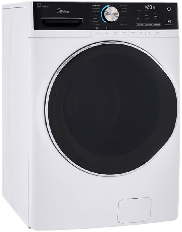 Midea 5.2 Cu. Ft. White Front Load Washer 9
