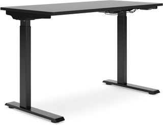 Signature Design by Ashley® Lynxtyn Black Adjustable Height Home Office Desk