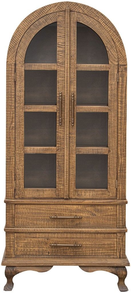 International Furniture Direct Arlette Brown Cabinet | Fischer ...